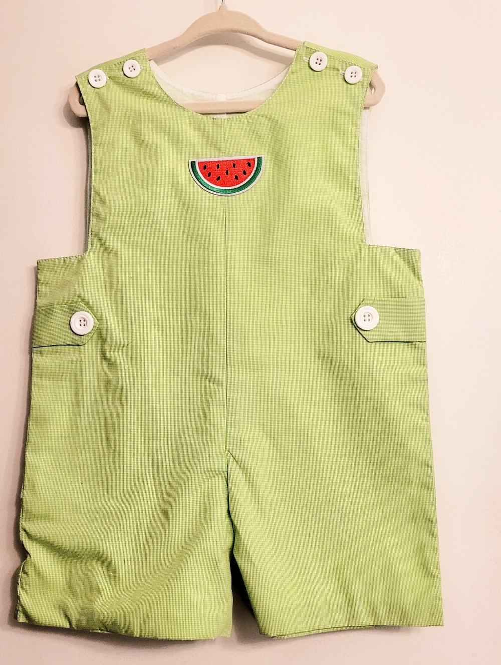 Remember Nyguyen Watermelon Shortalls